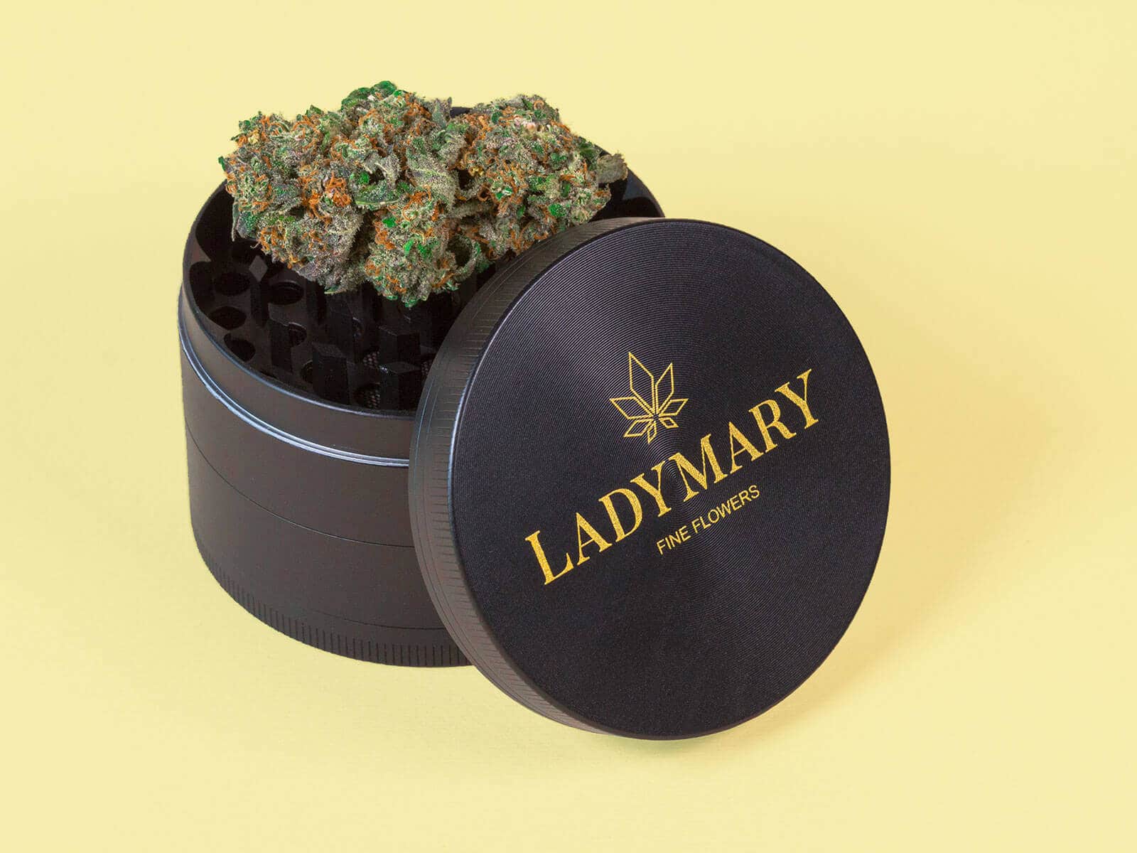 Cannabis Grinder for hardcore weed smoker - LadyMary legal weed