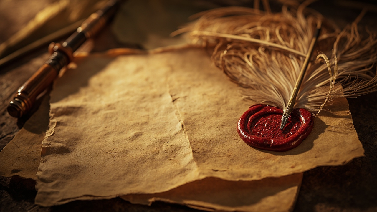 Historical European hemp law document